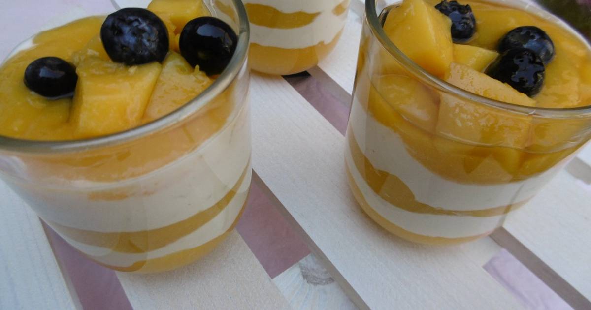 Mango, Rum & Yogurt Dessert Recipe by Foodzesty Cookpad