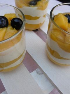 A picture of Mango, Rum & Yogurt Dessert.