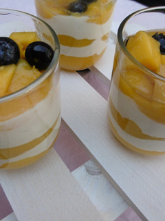 A picture of Mango, Rum & Yogurt Dessert.