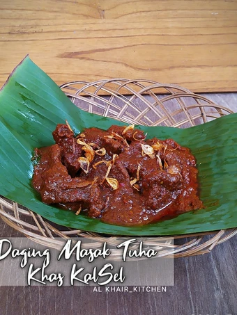 Langkah Gampang Menyiapkan Resep Daging Masak Tuha Khas KalSel yang Lezat Anti Ribet, Bikin Ngiler