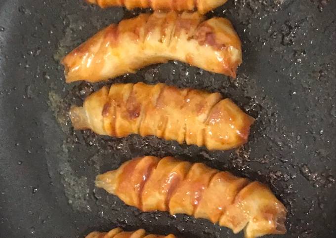 Resep Sosis panggang saus bbq yang Enak Banget