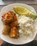 Cola en salsa