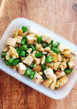Foto resep Tumis Tahu Telur Buncis