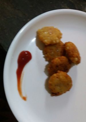 A picture of Sabudana vada.