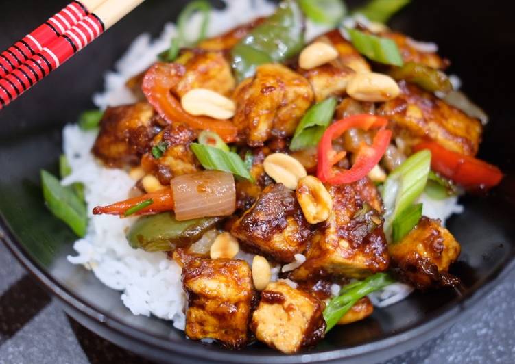 Recipe of Favorite Kung Pao Tofu