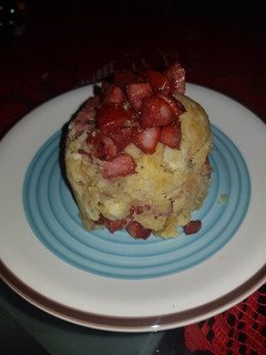 Una foto de Mofongo de chorizos....🇩🇴🇩🇴