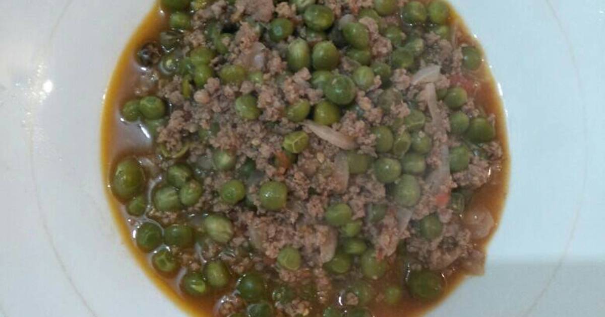 Stewed minced meat with minji Recipe by Winnie Aducxer Cookpad