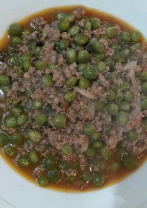 A picture of Stewed minced meat with minji.