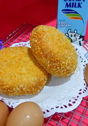 Foto resep Roti goreng isi rougut ayam