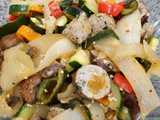 pepper cheese stir fry