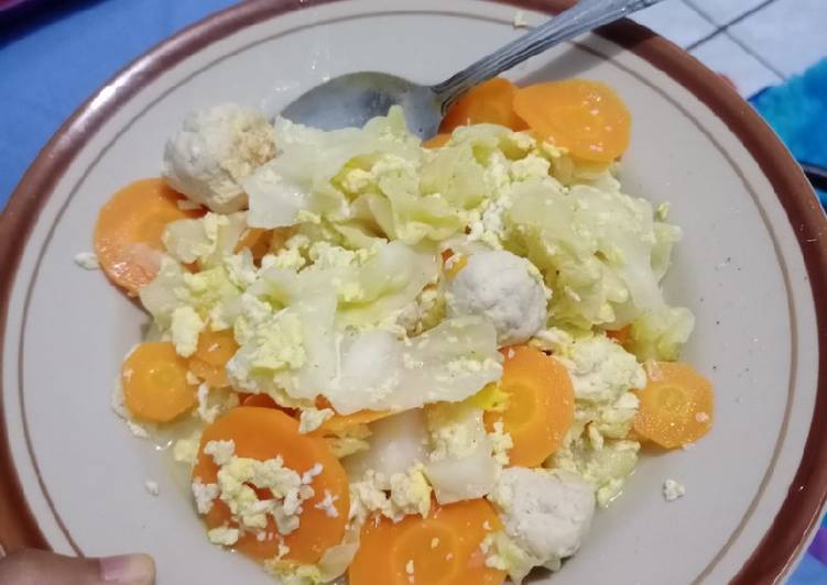 Resep Diet mayo Bakso Ayam Sayur, Sempurna