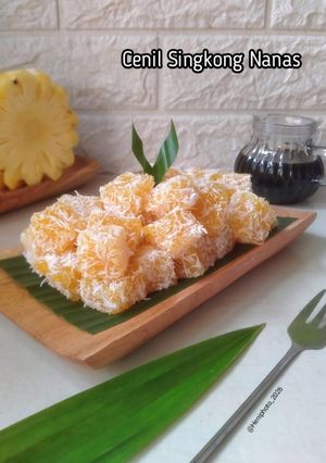 Foto resep Cenil Singkong Nanas