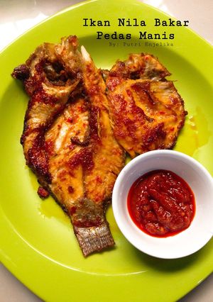 Foto resep Ikan Nila Bakar Pedas Manis