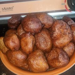 A picture of Crowd Pleasing Banana Puff-Puff.
