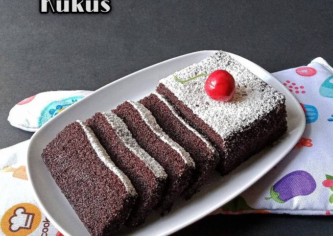 Wajib coba! Resep  membuat Brownies Ketan Hitam Kukus  menggugah selera