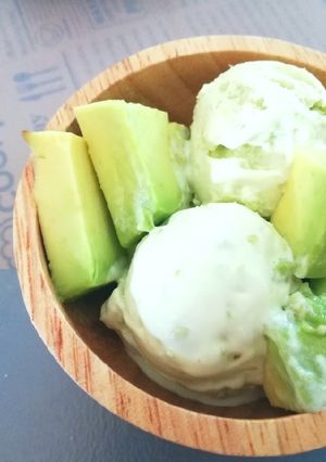 รูปของ ไอติมอะโวคาโด keto