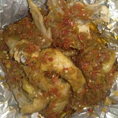 A picture of Grilled chicken.