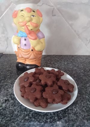 Una foto de Galletitas de choco bien choco 🍫🍫🍪