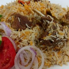 A picture of Mutton Pulao.