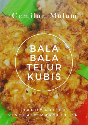Foto resep Bala bala telur kubis