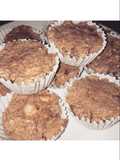 مافن الشوفان بالموز الصحي(healthy oat banana muffin)