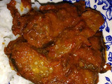 Terong rebon balado
