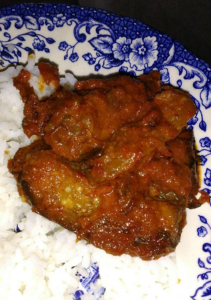 Foto resep Terong rebon balado