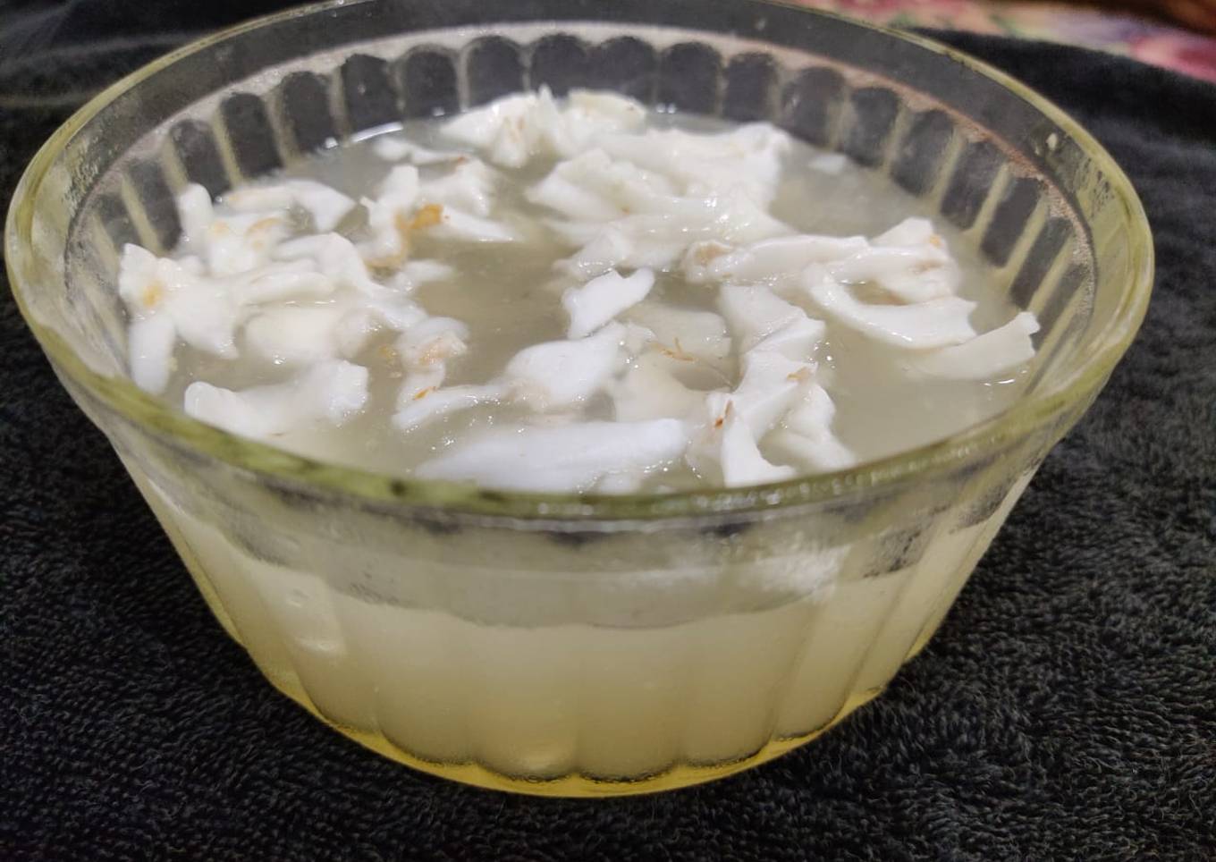 Tender coconut bowl