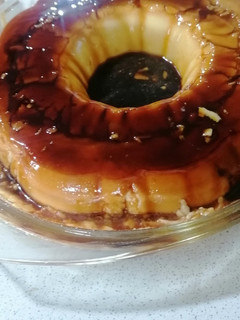 Una foto de Tarta de queso con caramelo
