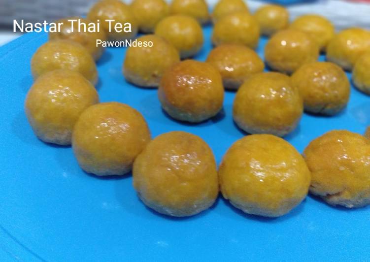 Bagaimana Membuat Kue Nastar Thai Tea Premium Anti Gagal