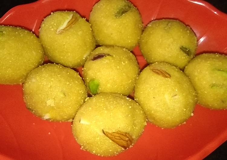 Steps to Prepare Favorite Moong dal ladoo