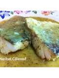 Bacalao confitado en salsa verde 