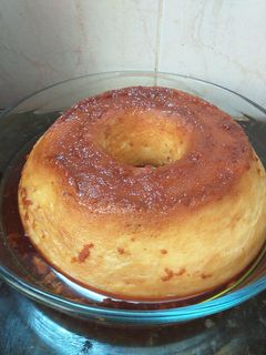 Una foto de Flan casero apto para celiacos