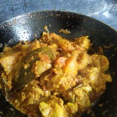 A picture of Chicken kosha.
