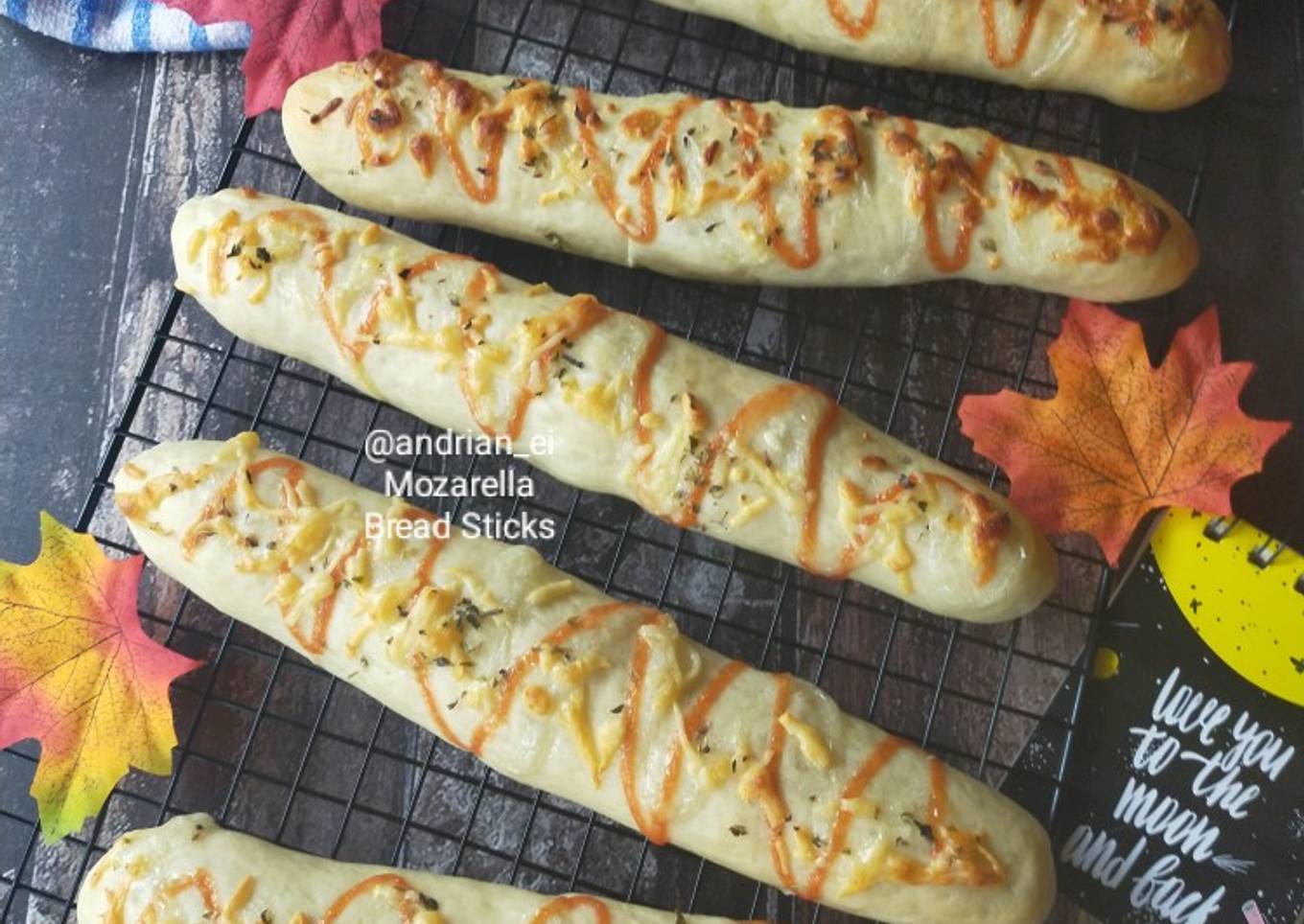 Mozarella Bread Stick (Tanpa Ulen)