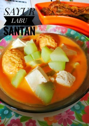 Foto resep Sayur labu santan