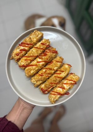 Una foto de Bastoncitos de tofu crujientes