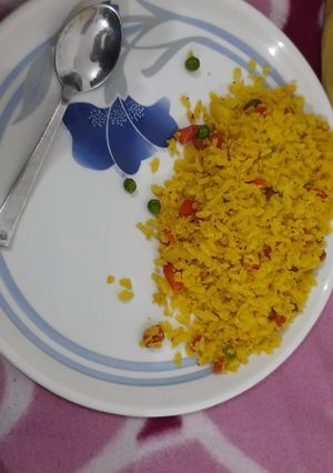 A picture of Vegetable poha.