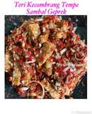 Teri Kecombrang Tempe Sambal Geprek