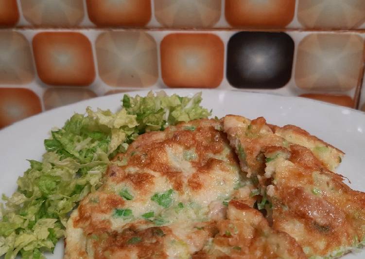 Omelet Ikan Patin MPASI 1th