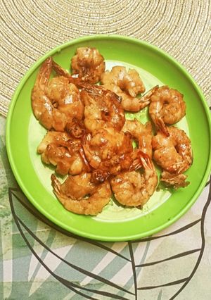 Foto resep 🍤 Udang panggang teflon