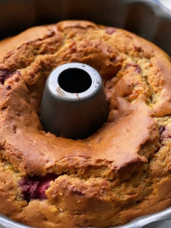 Foto de Bolo de Iogurte e Frutos Vermelhos