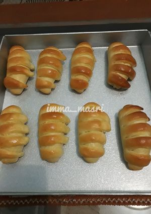 Foto resep Roti pisang keju