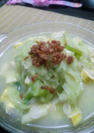 Foto resep Tumis Labu Ebi