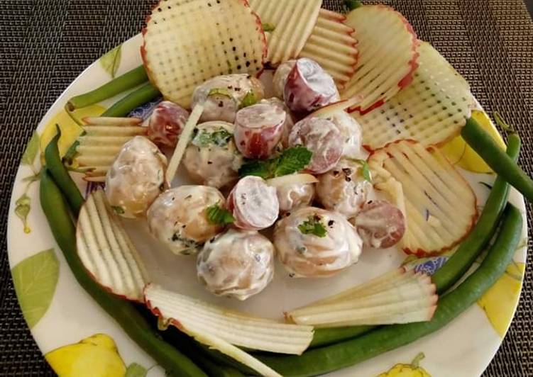 How to Make Speedy Baby potato salad