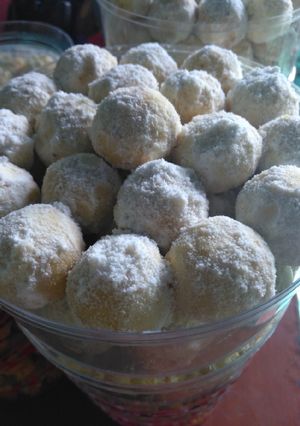 Foto resep Almond Cheese Snowball