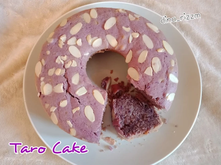 Langkah Gampang Membikin Resep Bolu Ubi Ungu / Taro Cake Lembuutt yang Lezat Sekali Anti Ribet, Menggugah Selera