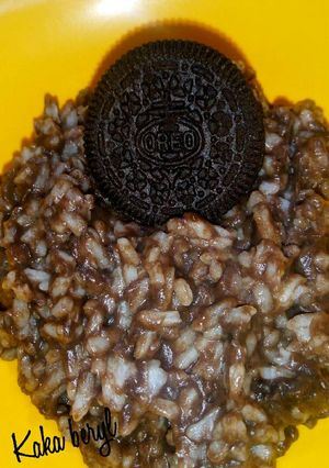 Foto resep Nasi oreo || oreo rice coconut delight || praktis