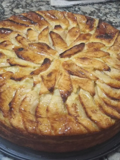 Una foto de Pastel de manzana