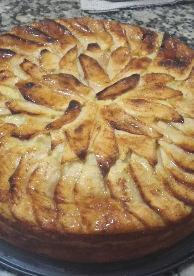 Una foto de Pastel de manzana